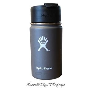 Hydro Flask Wide Mouth Coffee With Flex Sip Lid -12 oz gray Travel